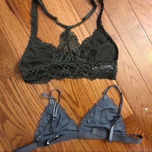 2 bralettes only $25 for both